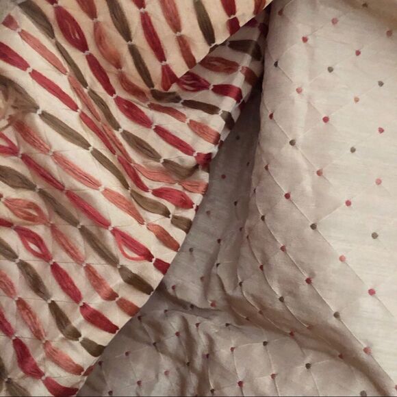 Pair custom decorator king size pillow shams gold - Picture 3 of 5